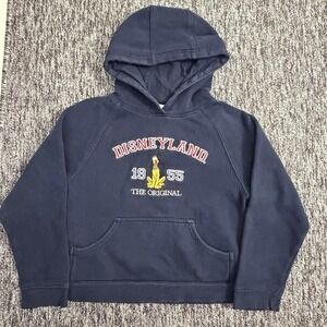 Disneyland Resort Hoodie Pluto 1955 The Original Navy Size Large Youth Y2K